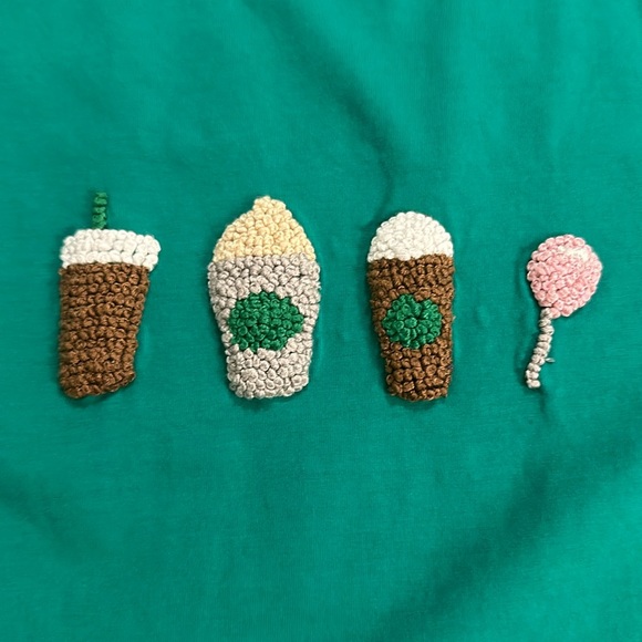 CUTIE PIE SMOCKS STARBUCKS SET SIZE 4T - Picture 2 of 3